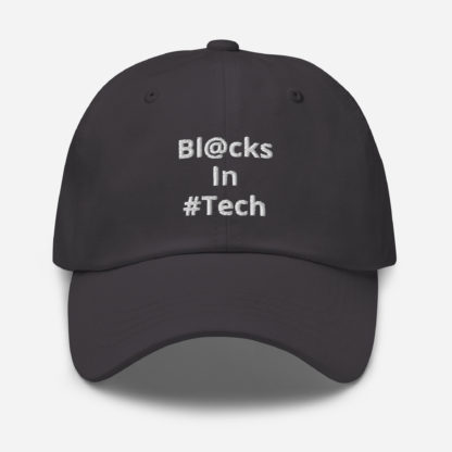 Bl@cks In #Tech Custom Embroidered Dad Hat - Colors - Image 13