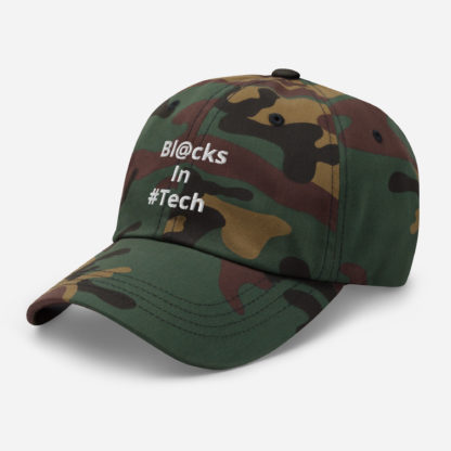 Bl@cks In #Tech Custom Embroidered Dad Hat - Colors - Image 18
