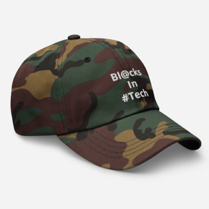 Bl@cks In #Tech Custom Embroidered Dad Hat - Colors - Image 17