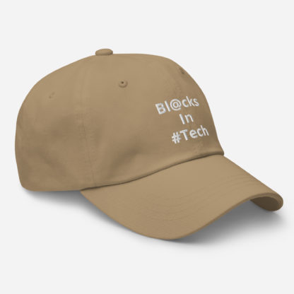 Bl@cks In #Tech Custom Embroidered Dad Hat - Colors - Image 20