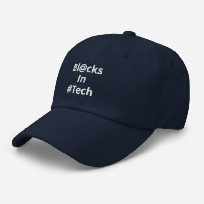 Bl@cks In #Tech Custom Embroidered Dad Hat - Colors - Image 6