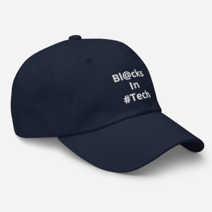 Bl@cks In #Tech Custom Embroidered Dad Hat - Colors - Image 5